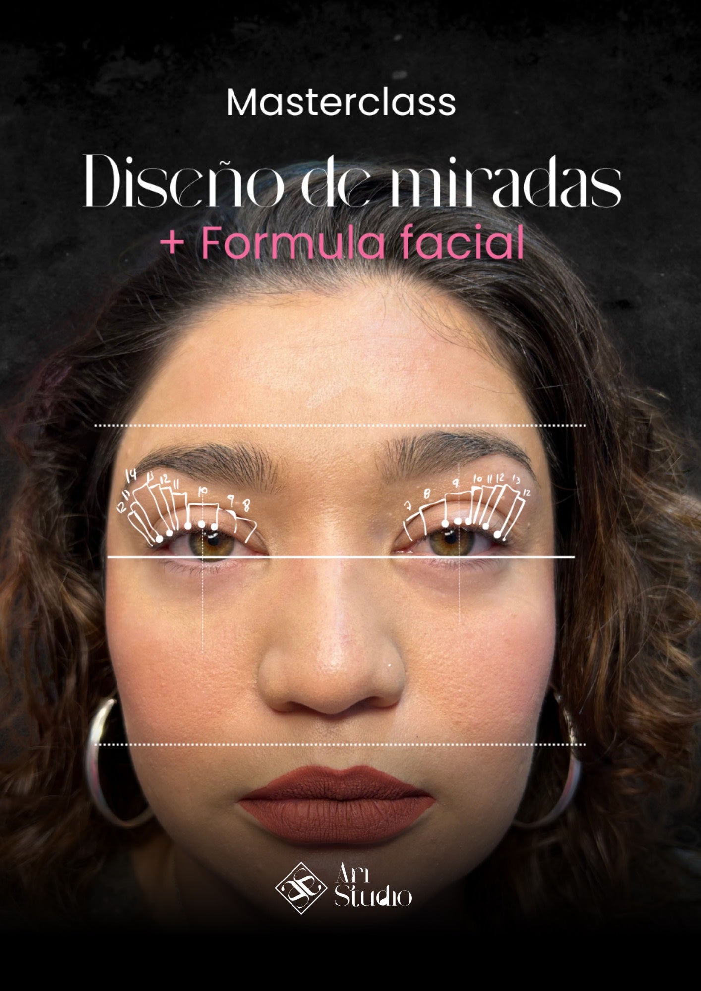Masterclass - Diseñó de miradas + fórmula facial